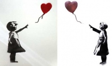 #行动# 为叙利亚祈福 Banksy的红气球女孩动画