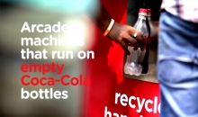 #有爱# 可口可乐的快乐街机~游戏式的回收方式